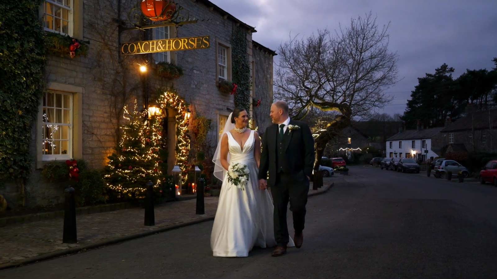 Award winning wedding videography at The Coach & Horses, Bolton-by-Bowland.
